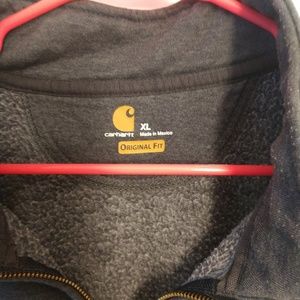 Carhartt XL gray zip up